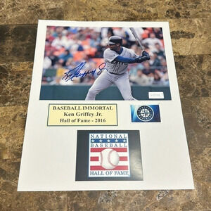Ken Griffey Jr. MLB Original Autographed Photos​